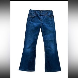 Citizens Of Humanity By Jerome Dahan Womens Flare Distressed Stretch Denim 30x30